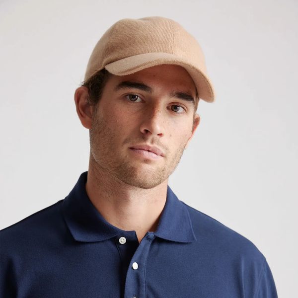 Quince Cashmere Baseball Cap